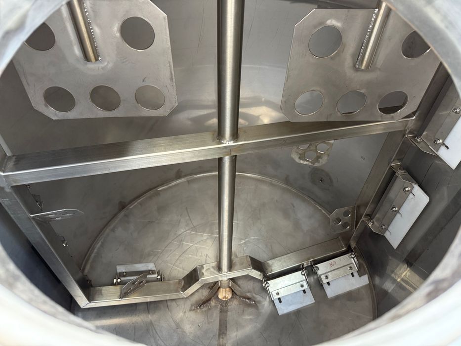 Змішувачі промислові для рідин з нержавіючої сталі AISI 304