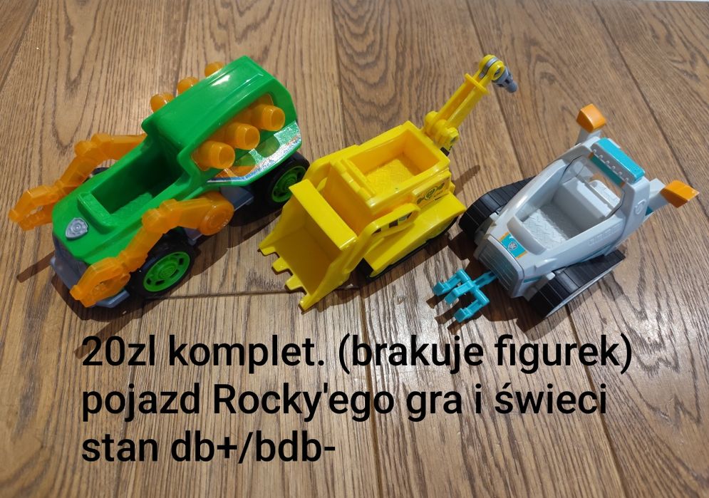 Pojazdy z psiego patrolu paw patrol