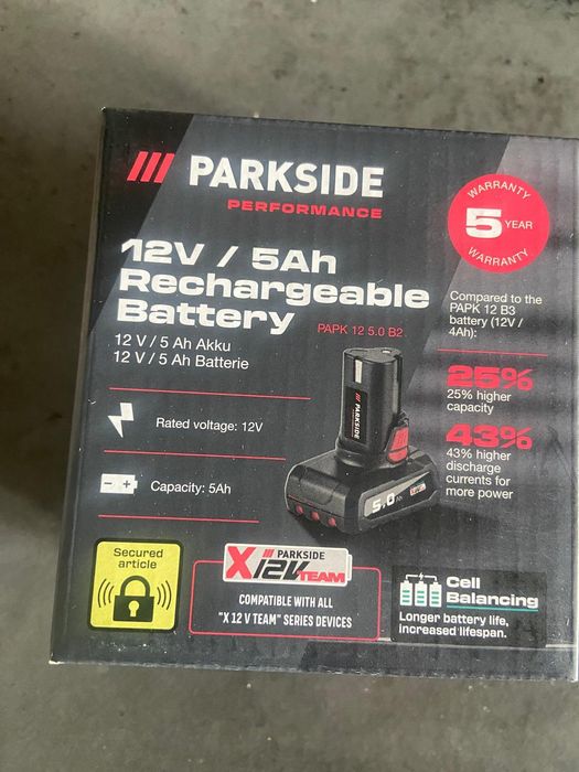 Parkside Performance 12 V / 5 Ah