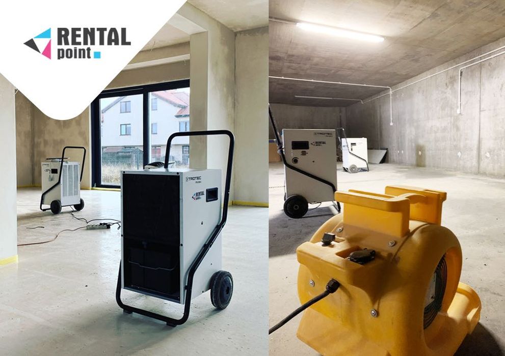 WYNAJEM Osuszaczy, Nagrzewnic, Klimatyzatorów, OSUSZANIE budynków