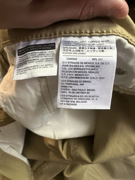 Брюки Levi’s 751 W34 L30