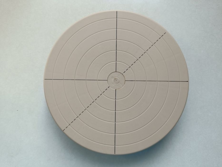 toczek plastikowy do gliny śr 20 cm wys 4 cm