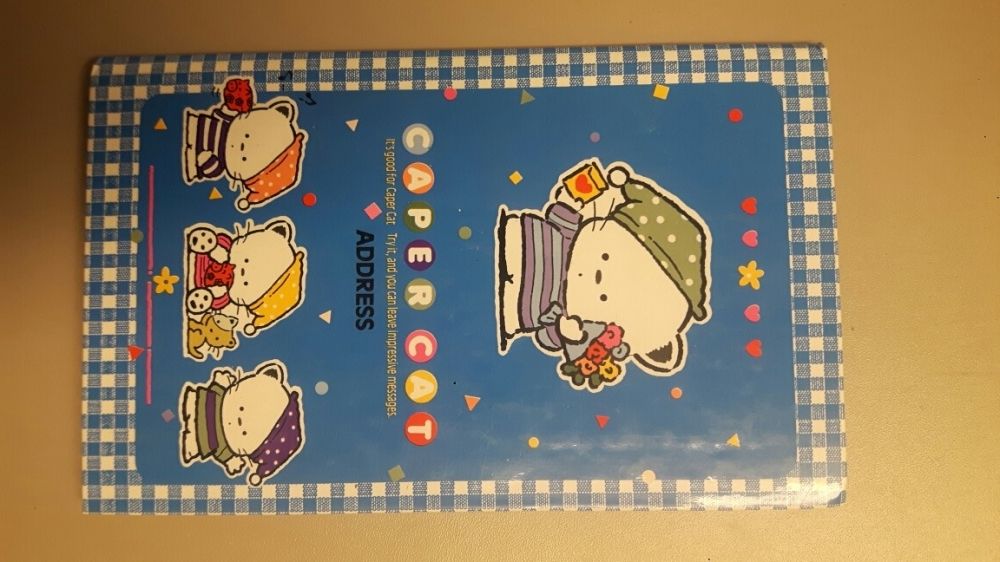 Niebieski adresownik