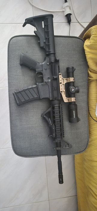 M4A1 presao ar + mala + acessórios
