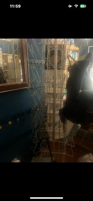 Expositor metálico giratorio