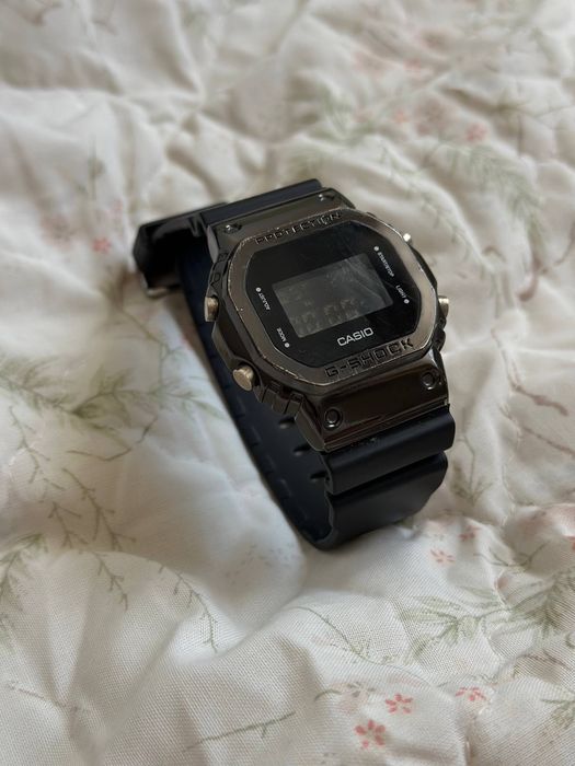 Casio G-Shock GM-5600B-1 Original - металевий безель