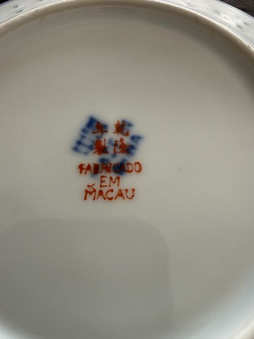 Pratos de serviço “bago de arroz”