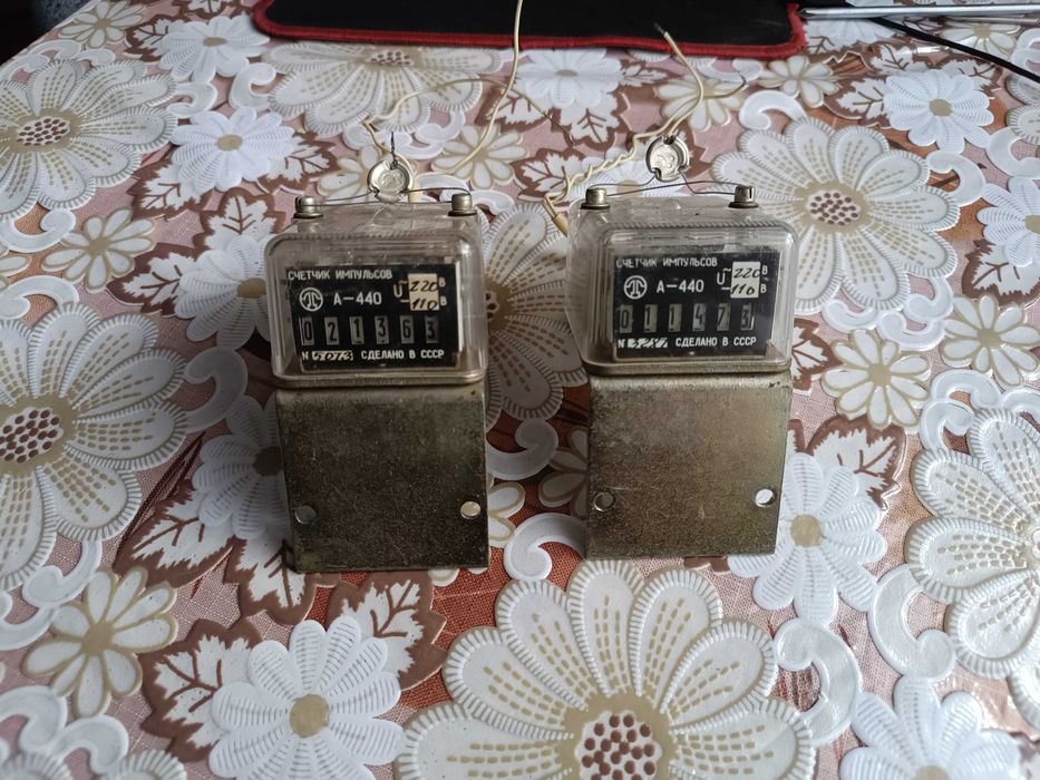 Счетчик импульсов А-440 ~220В -110В СССР