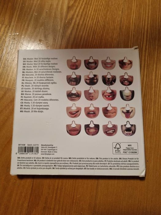 Maski na nos 20 sztuk