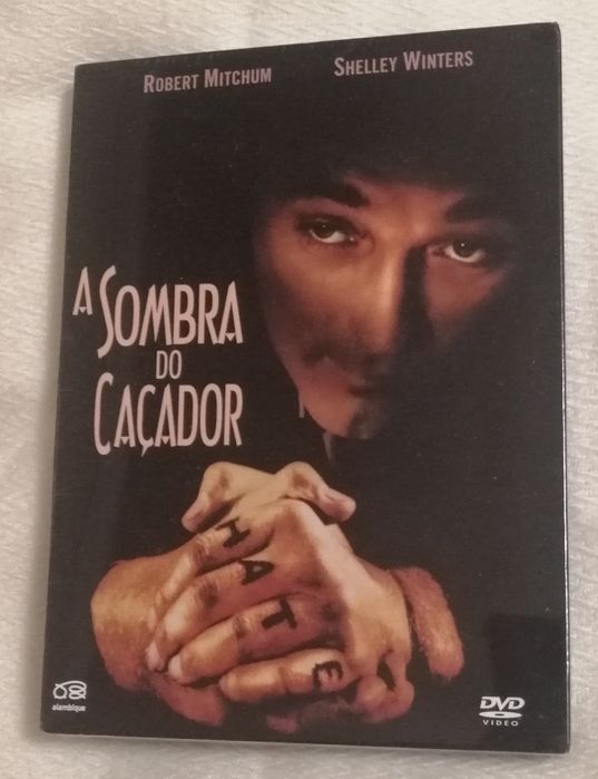 A Sombra do Caçador, de Charles Laughton - dvd SELADO - muitio raro