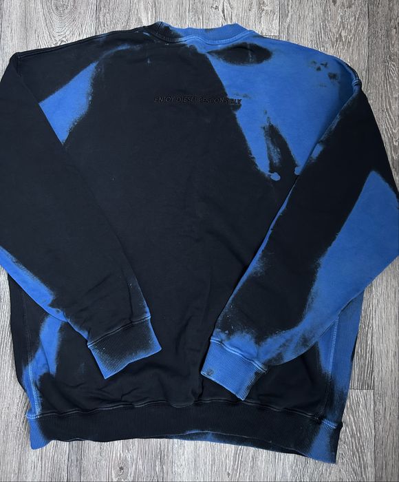 Світшот Diesel Black & Blue S-Mart-Rib Sweatshirt Originals