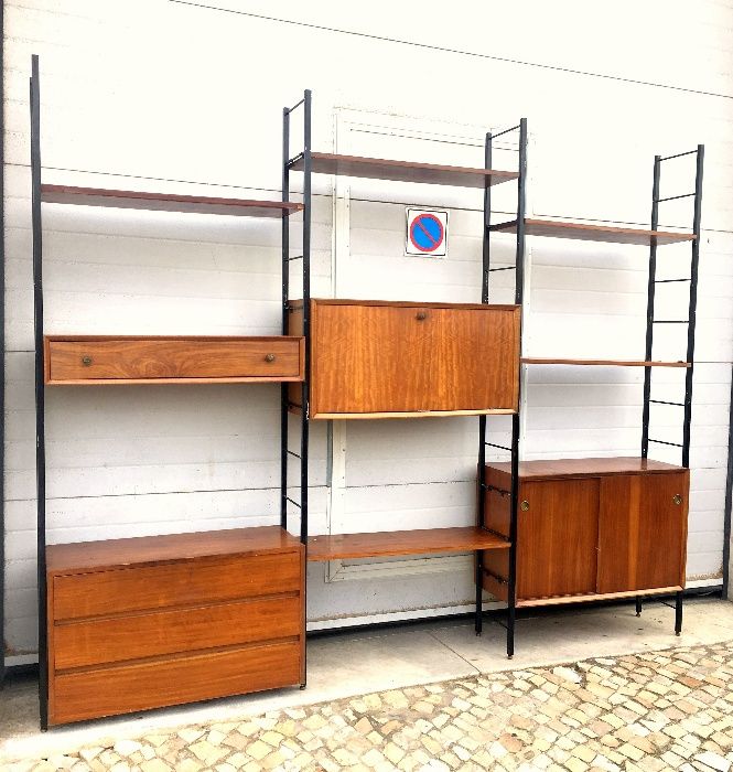 Estante tripla olaio vintage 249comp X 26prof X 31prof X 201alt