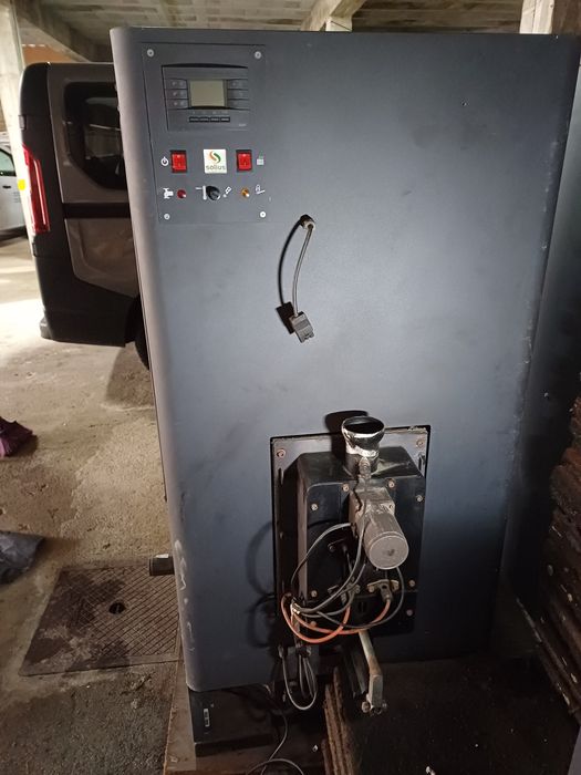 Caldeira automática pellets solius 60kw