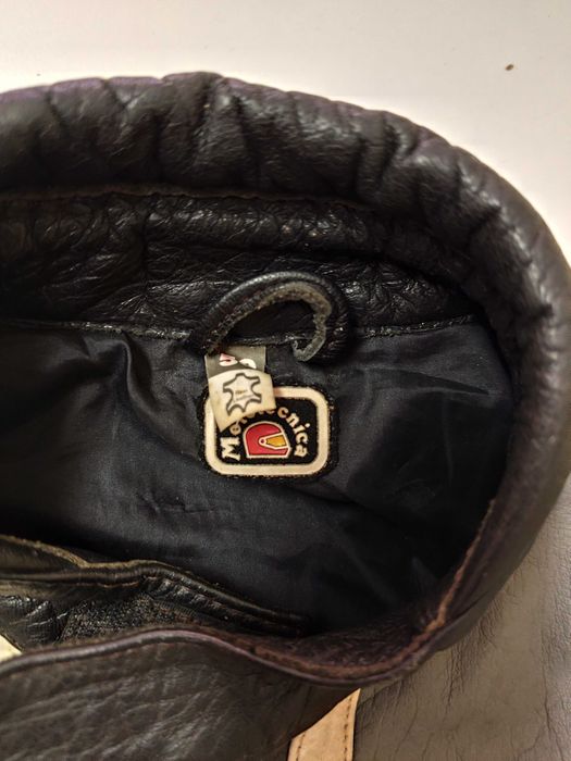 Fato completo casaco e calças motard Mototécnica em pele genuína