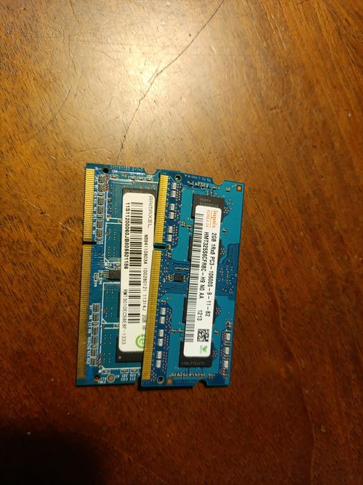 Ram DDR3 4Gb 2x2GB
