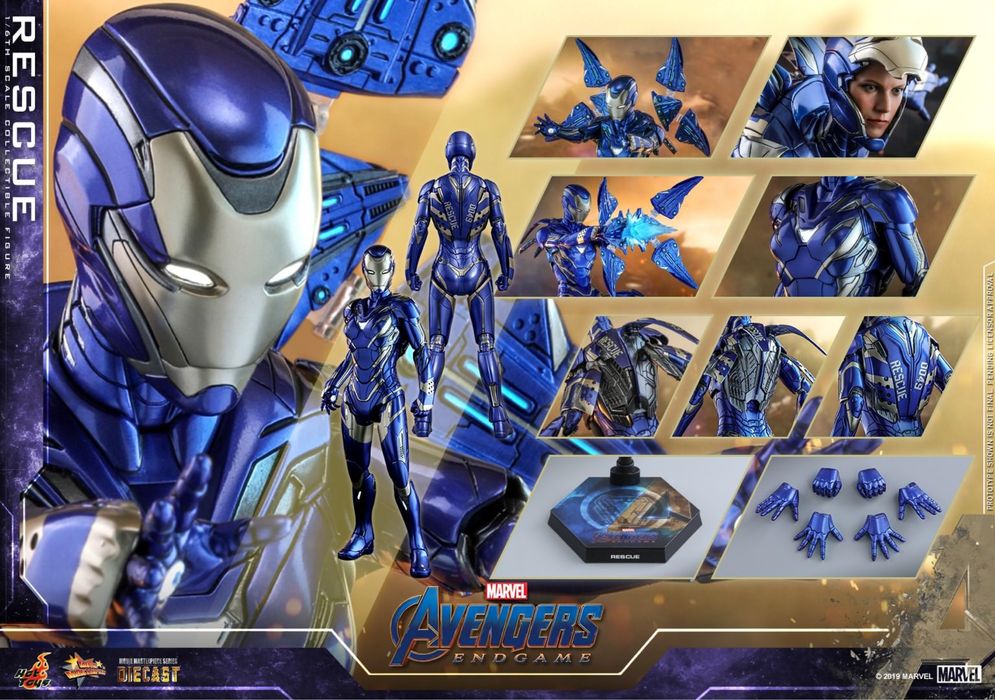 Фигурка 1/6 hot toys mms 538 Diecast AVENGERS RESCUE iron man