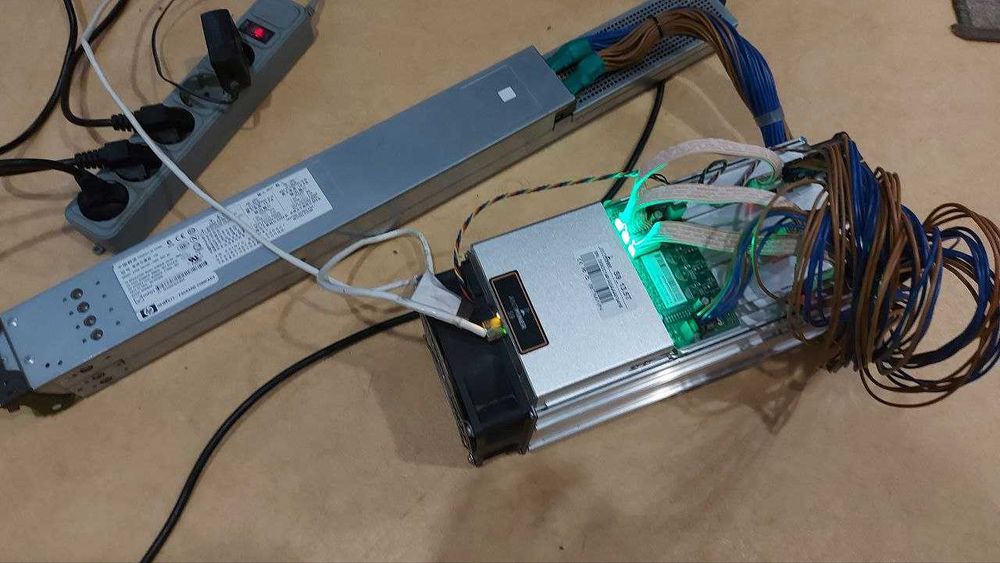Antminer s9 с блоком питания