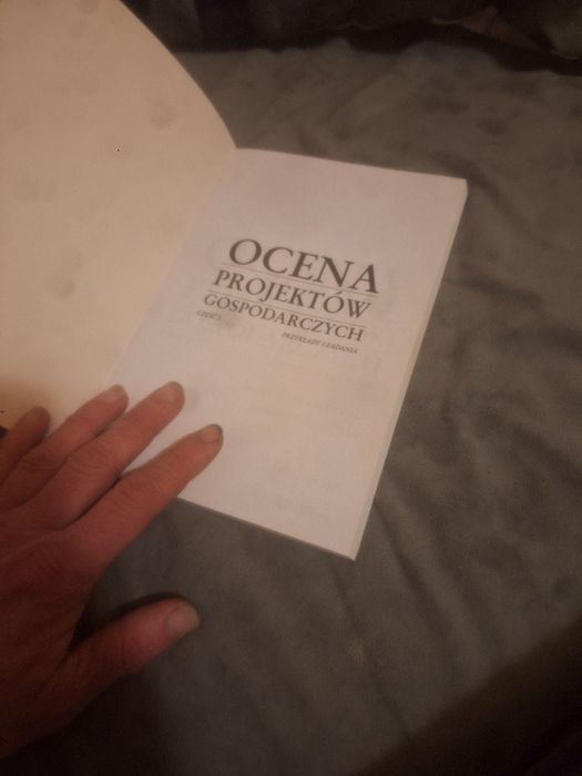 Ocena projektów gospodarczych,nowa,stan bardzo dobry.