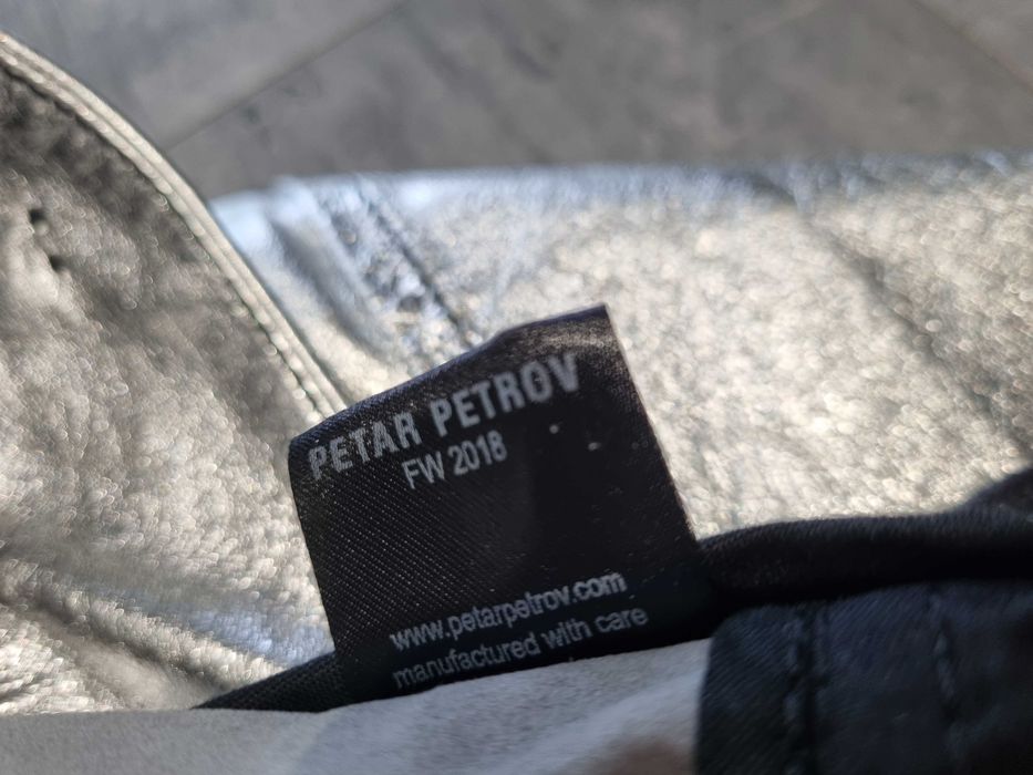 Skórzane spodnie ze skóry kangura M 38 Petar Petrov