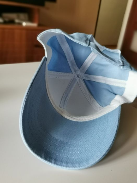 Czapeczka z daszkiem błękitna Polo