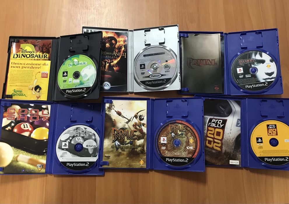 Игры диски Sony PlayStation 2 Лицензия 6 шт Primal Brave