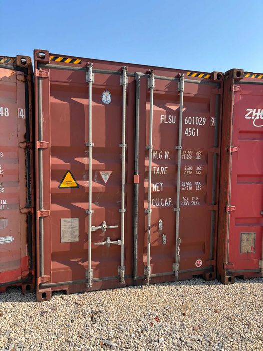 Kontener Morski Magazynowy 40 HC Two Way 2,9 wysoki + Transport HDS