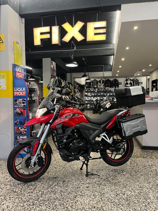 VORTEX RX1 125 cc de 2022 em Óptimo estado com 3 malas e Crashbars