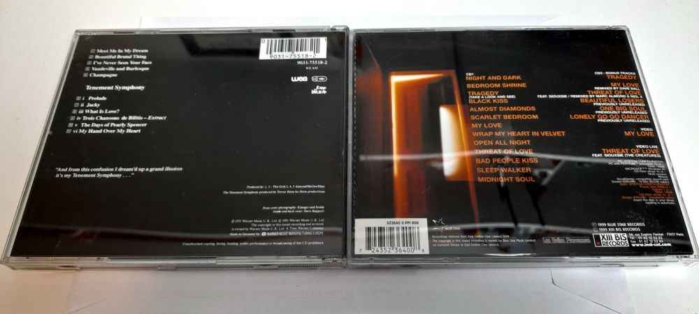 MARC ALMOND - Tenement Symphony oraz Open All Night 2Cd Siouxsie