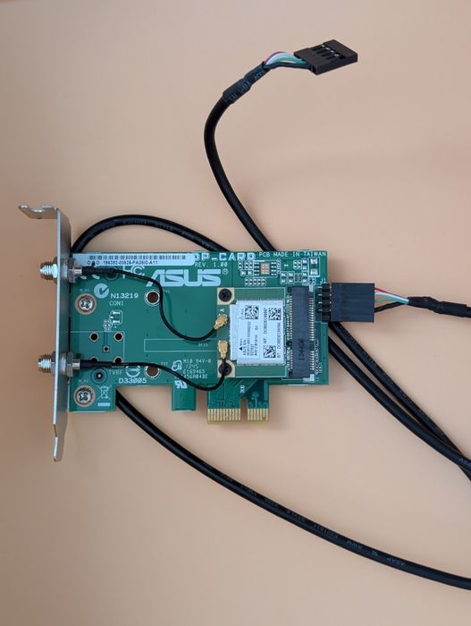 Мережева карта ASUS Wi-Fi + Bluetooth (Mini PCI-E Adapter)