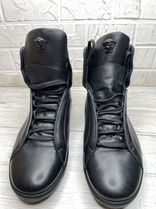 Крутые высокие кроссовки versace оригинал