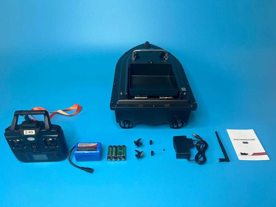 Кораблик для рыбалки GPS 12000 mAh D16 16 точек Карповый  для Рыбалки Кароповий риболовлі Прикормочный  Рибацький Прикормки для карпа кораблик 500 м