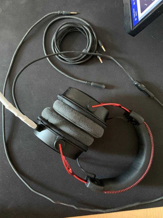 HyperX Cloud Alpha — робочі, гарний стан, без кожзам-амбушур