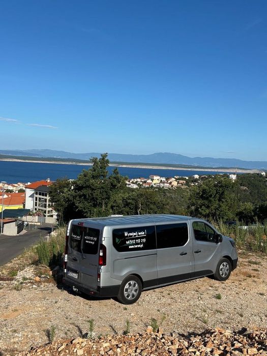 taren.pl wypożyczalnia busów Dobrzany Trafic Long 9 osobowy
