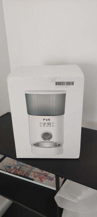 P&K 4L Automatyczny dozownik karmy Touch dla kotów i psów, 1-5 posiłkó