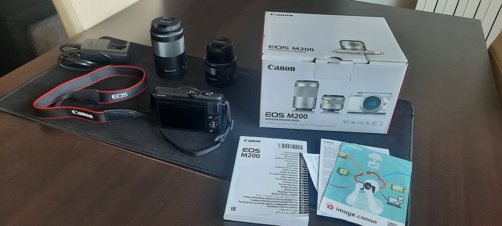 Canon EOS M200 fotográfica mirrorless