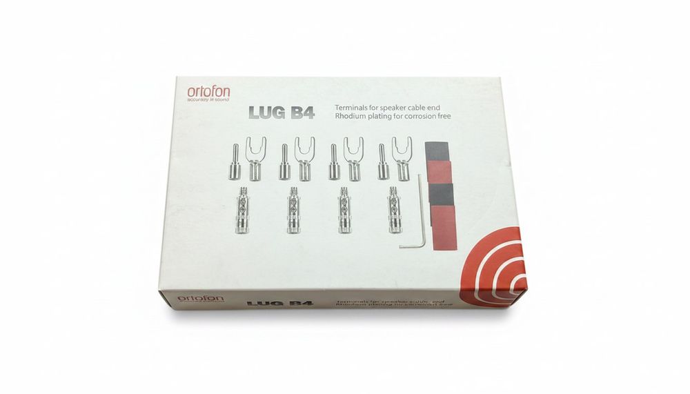 Ortofon LUG B4 terminale głośnikowe rhodium NOS