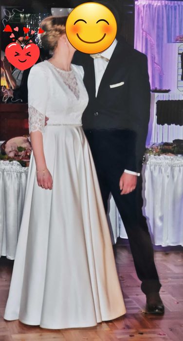 piękna suknia ślubna 36/38