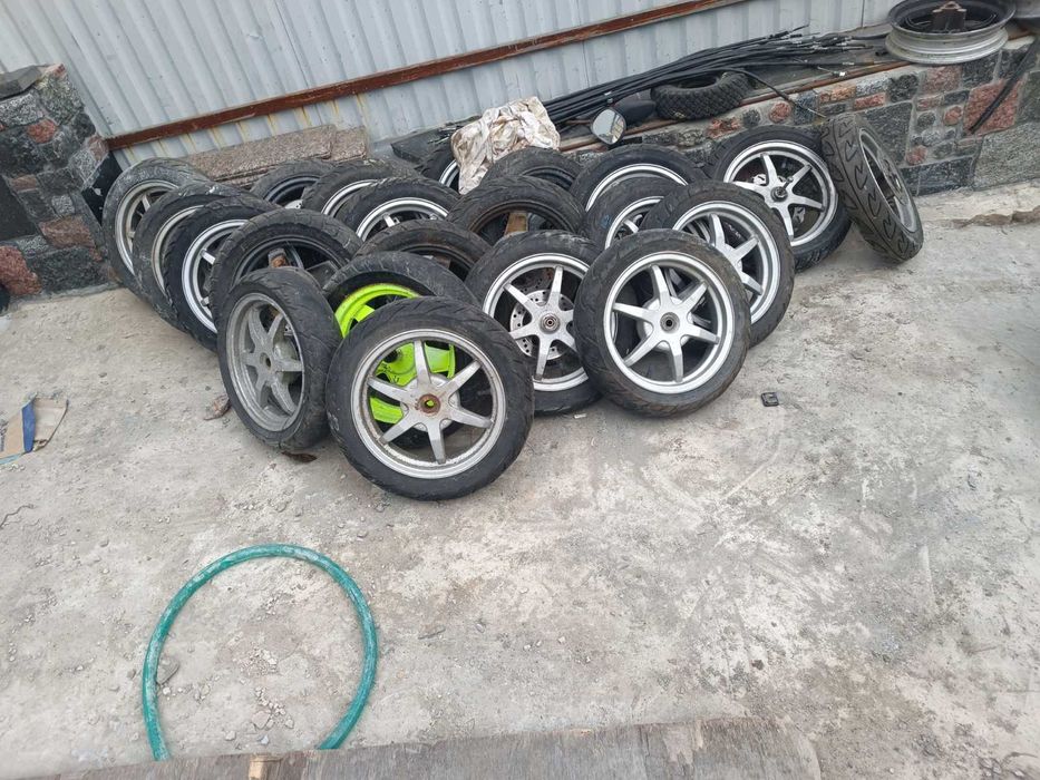 Диск литий стальний Suzuki Address 110 Honda lead dio Yamaha sa 16 zr