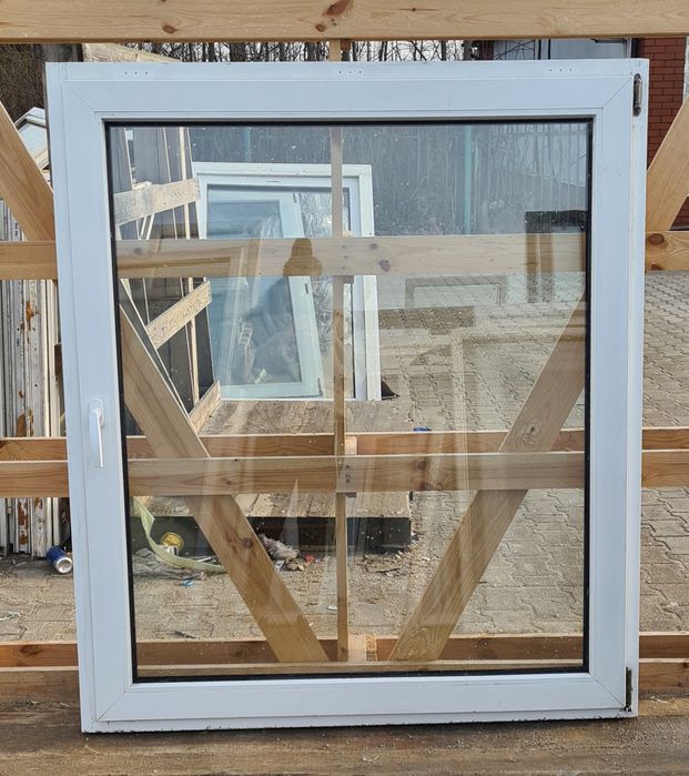 OKNO KacprzaK 124X142 Okna Używane Plastikowe PCV Lider Okna OLX