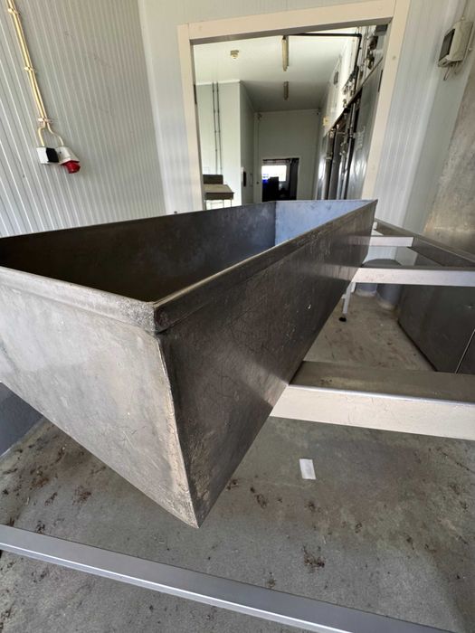 Tabuleiro em Inox - 30x80x15 cm