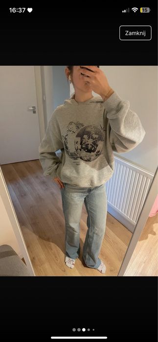 Dzinsy wide leg ZARA