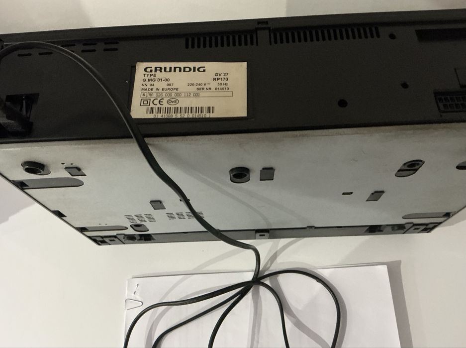 Videogravador/leitor Grundig