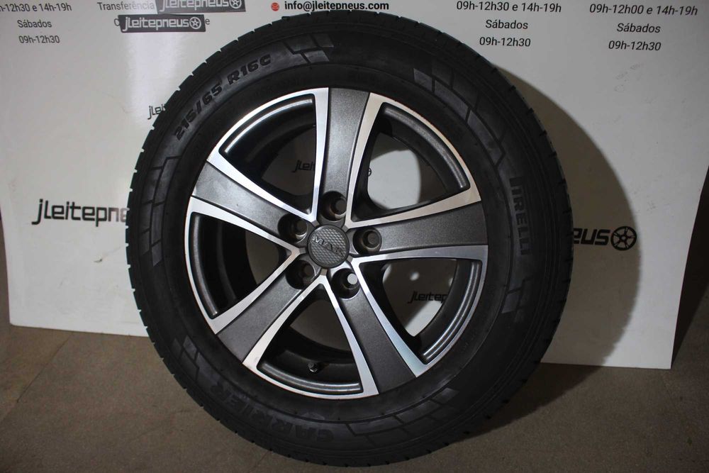 Jantes Originais MAK 16 5x114.3 6.5 ET40 + Pneus Pirelli 215/65/16c