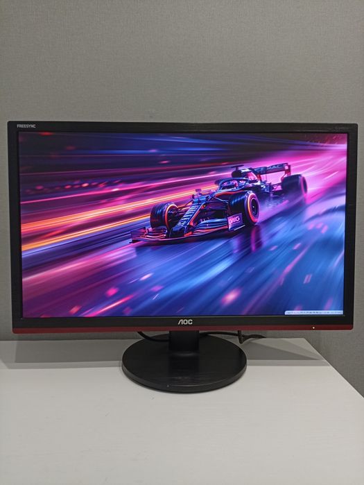 Монитор 24" дюйма игровой AOC 75 Гц LED FullHD HDMI монітор 24