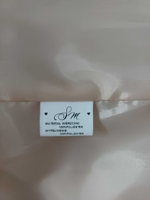 Długa kamizelka pikowana SM Collection DOTI beżowa