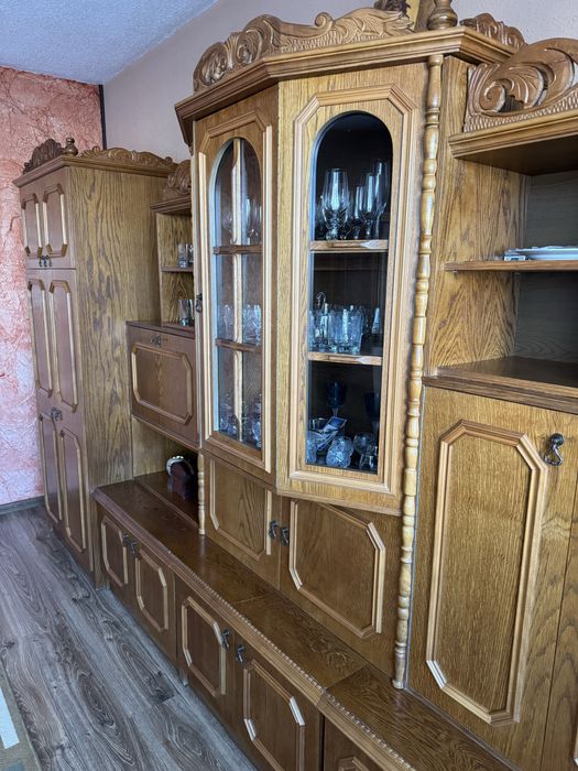 Meble dębowe meblościanka