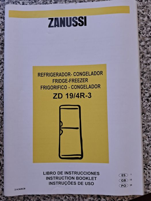 Frigorifico congelador Zanussi ZD 19/4 R3