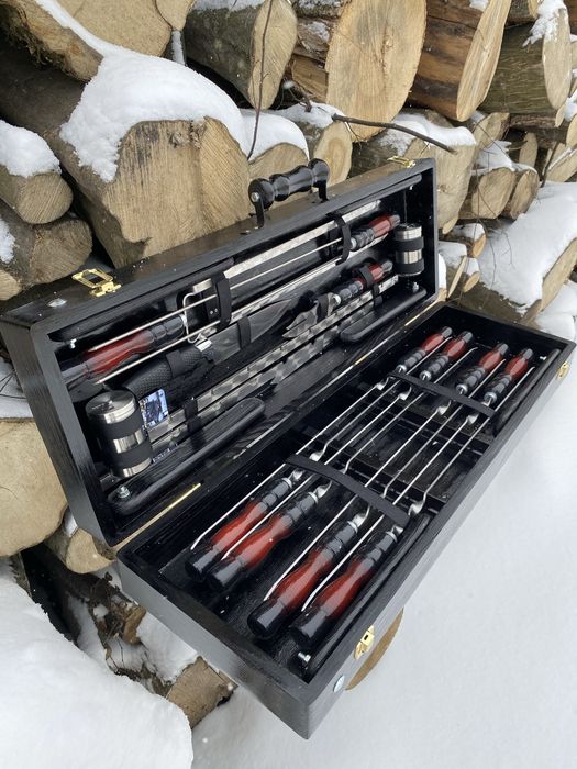 Подарунковий набір шампурів Подарунок чоловіку