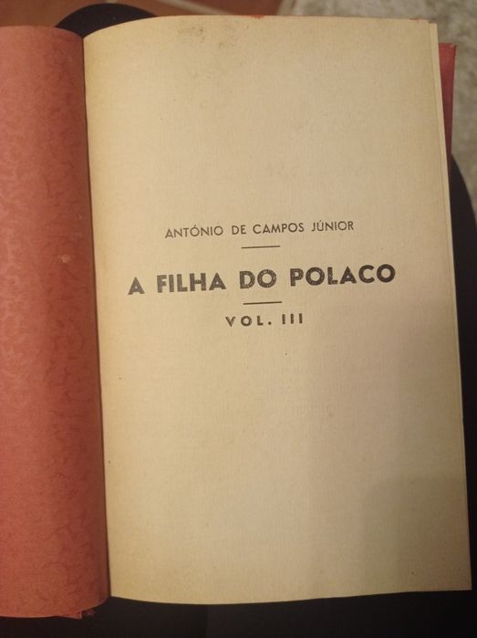 Romance A FILHA DO POLACO - 1946