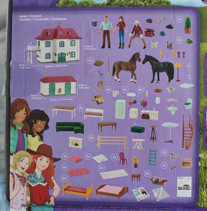 Schleich Horse Club Duże centrum jeździeckie 42416